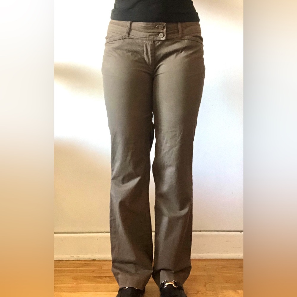 CHRISTOPHER & BANKS Low rise Brown Pants